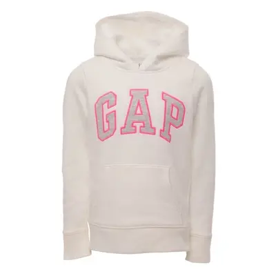 GAP LOGO HOOD Lány pulóver, fehér, méret