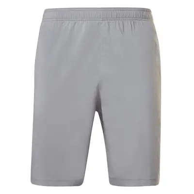 Reebok COMM WOVEN SHORT Férfi rövidnadrág, szürke, méret