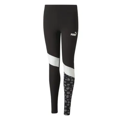 Puma ANIMAL BLOCK LEGGINGS G Lány leggings, fekete, méret