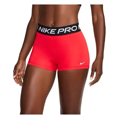 Nike PRO Női elasztikus rövidnadrág, piros, méret