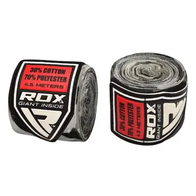 RDX HAND WRAPS 4,5M Bandázs, szürke, méret