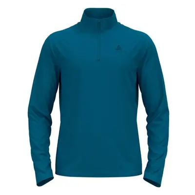 Odlo MID LAYER 1/2 ZIP BERRA Férfi pulóver, kék, méret