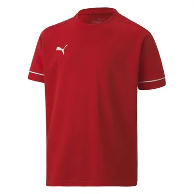 Puma TEAM GOAL TRAINING JERSEY CORE JR Fiú póló sportoláshoz, piros, méret