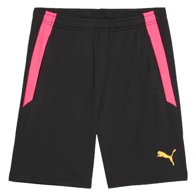 Puma TEAMLIGA TRAINING SHORTS Férfi futball rövidnadrág, fekete, méret