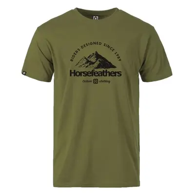 Horsefeathers MOUNTAIN T-SHIRT Férfi póló, khaki, méret