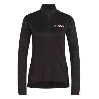 adidas TERREX MULTI HALF-ZIP LONG SLEEVE Női felső, fekete, méret