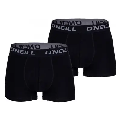 O'Neill BOXER UNI 2PACK Férfi boxeralsó, fekete, méret