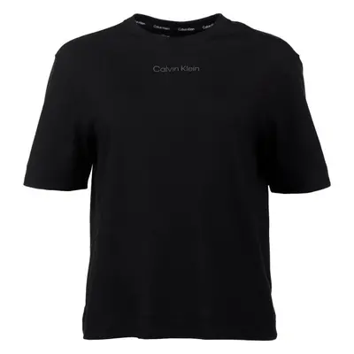 Calvin Klein ESSENTIALS PW SS Női póló, fekete, méret