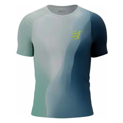 Compressport PERFORMANCE SS TSHIRT Férfi futófelső, fehér, méret