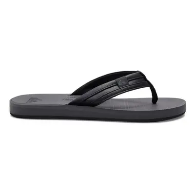 Quiksilver CARVER SQUISH Férfi flip-flop papucs, sötétszürke, méret