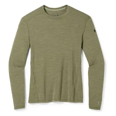 Smartwool CLASSIC THERMAL MERINO BL CREW BOXED Férfi póló, khaki, méret