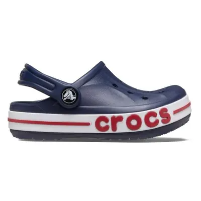 Crocs BAYABAND CLOG T Gyerek papucs, sötétkék, méret 20/21