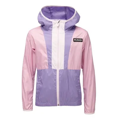 Columbia BACK BOWL HOODED WINDBREAKER Lány széldzseki, rózsaszín, méret