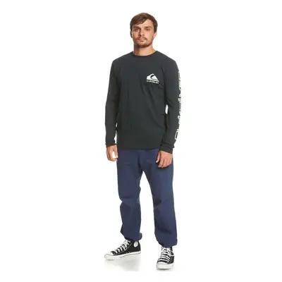 Quiksilver OMNI LOGO LS Férfi felső, fekete, méret