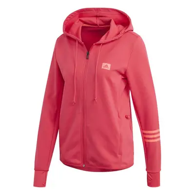 adidas DESIGNED TO MOVE MOTION FULLZIP HOODIE Női pulóver, rózsaszín, méret