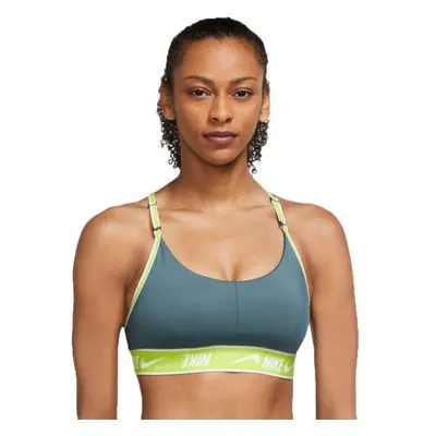 Nike W NK DR INDY LOGO BRA Női sportmelltartó, sötétzöld, méret