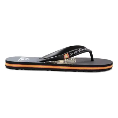 Quiksilver MOLOKAI WORDBLOCK Férfi flip-flop papucs, fekete, méret