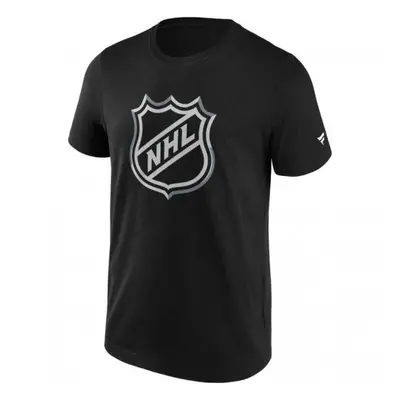 FANATICS NHL PRIMARY LOGO GRAPHIC Férfi póló, fekete, méret