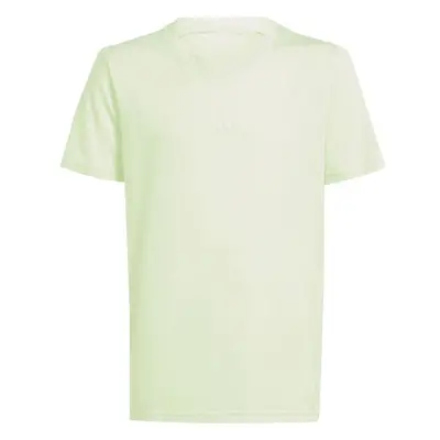 adidas TRAINING AEROREADY T-SHIRT Fiú póló, világoszöld, méret