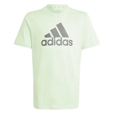 adidas ESSENTIALS BIG LOGO T-SHIRT Junior póló, világoszöld, méret