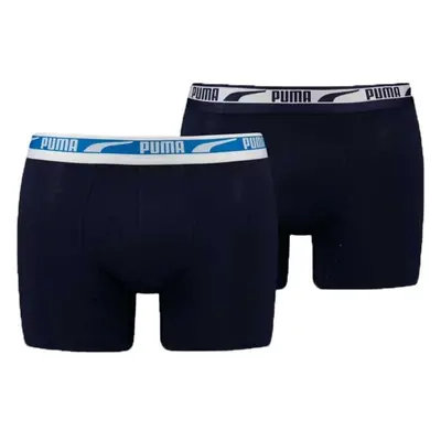 Puma MEN MULTI LOGO BOXER 2P Férfi boxeralsó, mix, méret