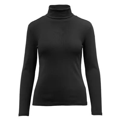 s.Oliver RL T-SHIRT LONG SLEEVE POLO NECK NOOS Felső, fekete, méret