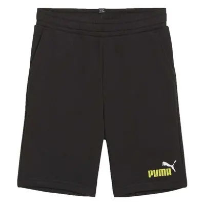 Puma ESS+2 COL SHORTS TR Gyerek rövidnadrág, fekete, méret