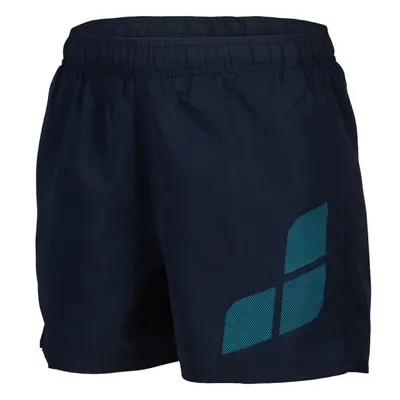 Arena BEACH SHORT LOGO JR Fiú sport rövidnadrág, sötétkék, méret