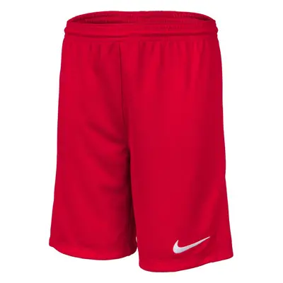 Nike DRI-FIT PARK JR TQO Fiú rövidnadrág focira, piros, méret