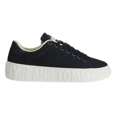 Tommy Hilfiger TOMMY JEANS CANVAS OUTSOLE Rövid szárú férfi teniszcipő, sötétkék, méret