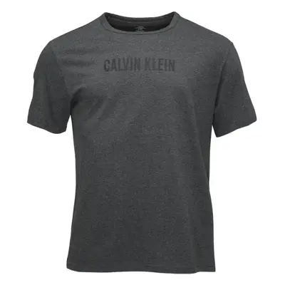 Calvin Klein S/S CREW NECK Férfi póló, sötétszürke, méret