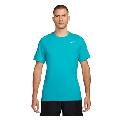 Nike DRI-FIT Férfi sportpóló, türkiz, méret