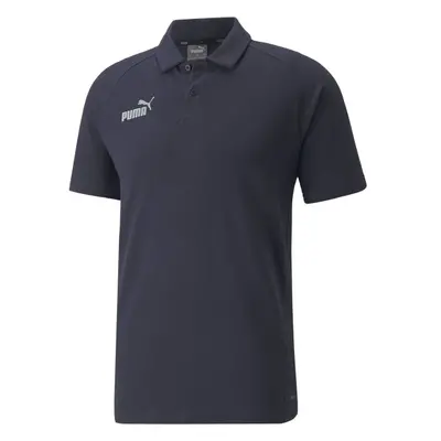 Puma TEAMFINAL CASUALS POLO Férfi póló, sötétkék, méret