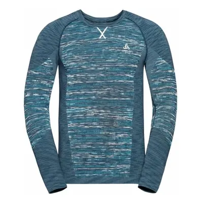 Odlo BL TOP CREW NECK L/S BLACKCOMB ECO Funkcionális felső, kék, méret