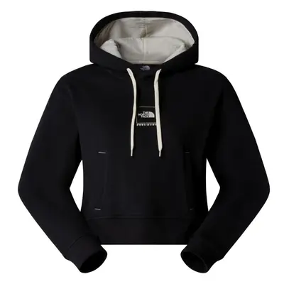 The North Face COORDINATES CROP HOODIE Női pulóver, fekete, méret