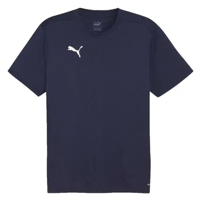 Puma TEAMFINAL TRAINING JERSEY Férfi póló sportoláshoz, sötétkék, méret