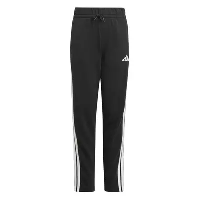 adidas ESSENTIALS 3-STRIPES FLEECE PANTS Junior melegítőnadrág, fekete, méret