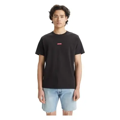 Levi's® SS RELAXED BABY TAB T Férfi póló, fekete, méret