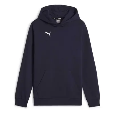 Puma TEAMGOAL CASUALS HOODY JR Gyerek pulóver, sötétkék, méret