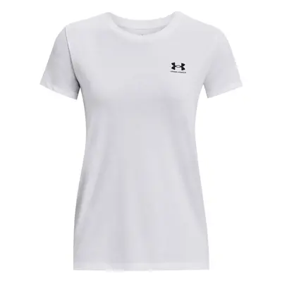 Under Armour SPORTSTYLE LC SS Női póló, fehér, méret