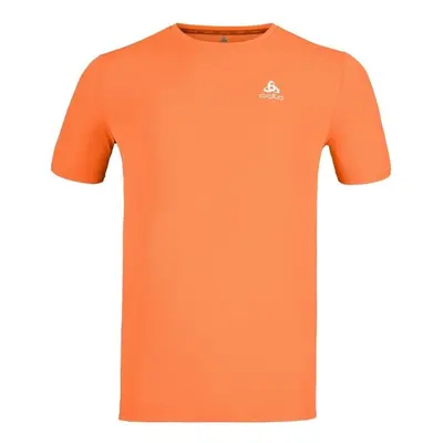 Odlo CREW NECK S/S ZEROWEIGHT CHILL-TEC Férfi futópóló, narancssárga, méret