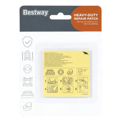 Bestway HEAVY DUTY REPAIR PATCH Öntapadó javítófolt, mix, méret