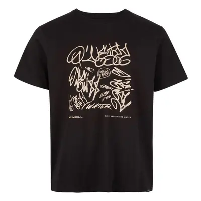 O'Neill GRAFFITI T-SHIRT Férfi póló, fekete, méret