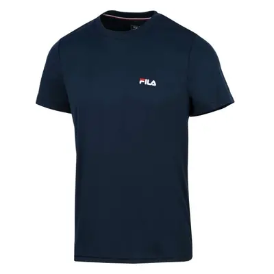 Fila T-SHIRT LOGO SMALL Férfi póló, sötétkék, méret