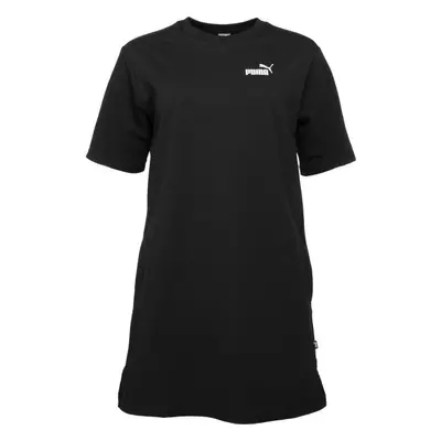 Puma ESS SMALL LOGO TEE DRESS TR Női ruha, fekete, méret