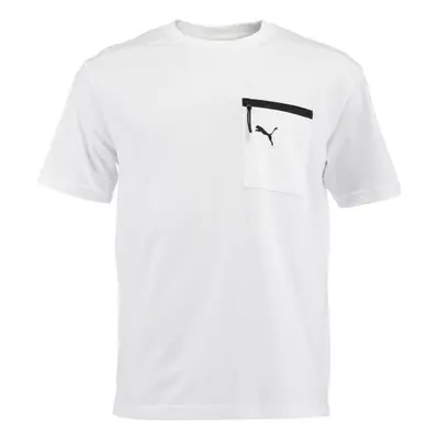 Puma OPEN ROAP TEE Férfi póló, fehér, méret