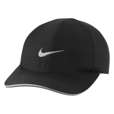 Nike DRI-FIT AEROBILL FEATHERLIGHT Baseball sapka futásra, fekete, méret