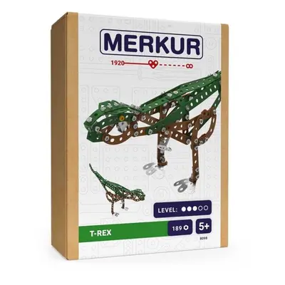 MERKUR DINO - TYRANOSAURUS REX Fém modell, mix, méret