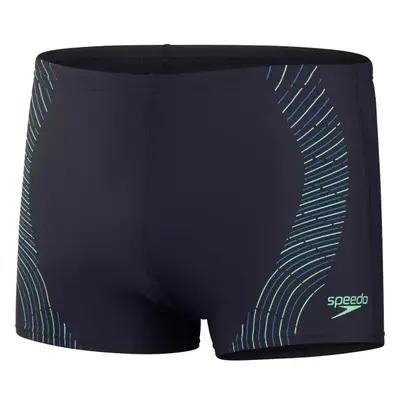 Speedo DUO LOGO PRINT Férfi fürdőnadrág, fekete, méret