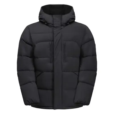 Jack Wolfskin ROEMERTOR Férfi tollkabát, fekete, méret